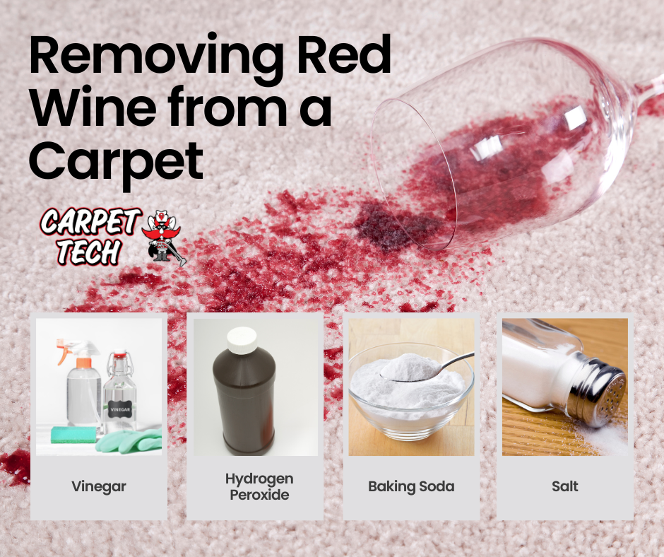how to remove red wine stain