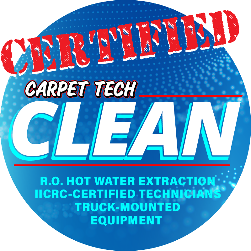Certified Carpet Tech Clean graphic