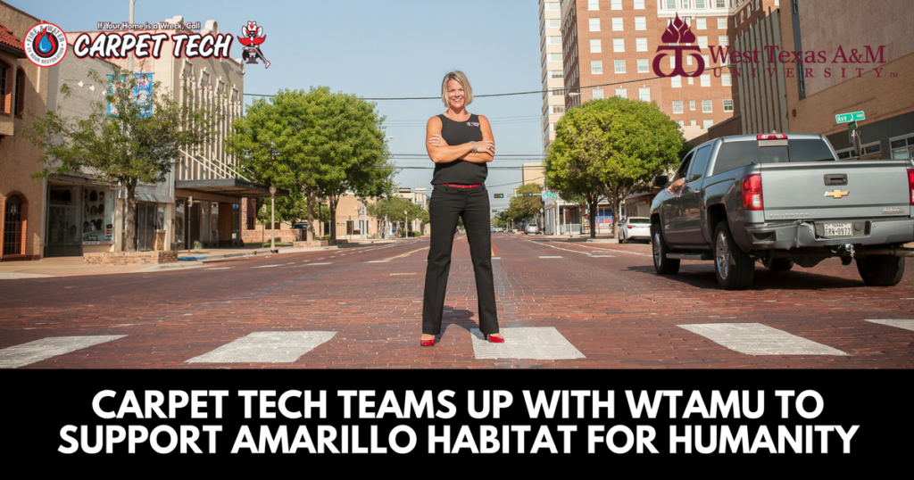 Carpet Tech Teams Up With Wtamu To Support Amarillo Habitat For Humanity Carpet Tech