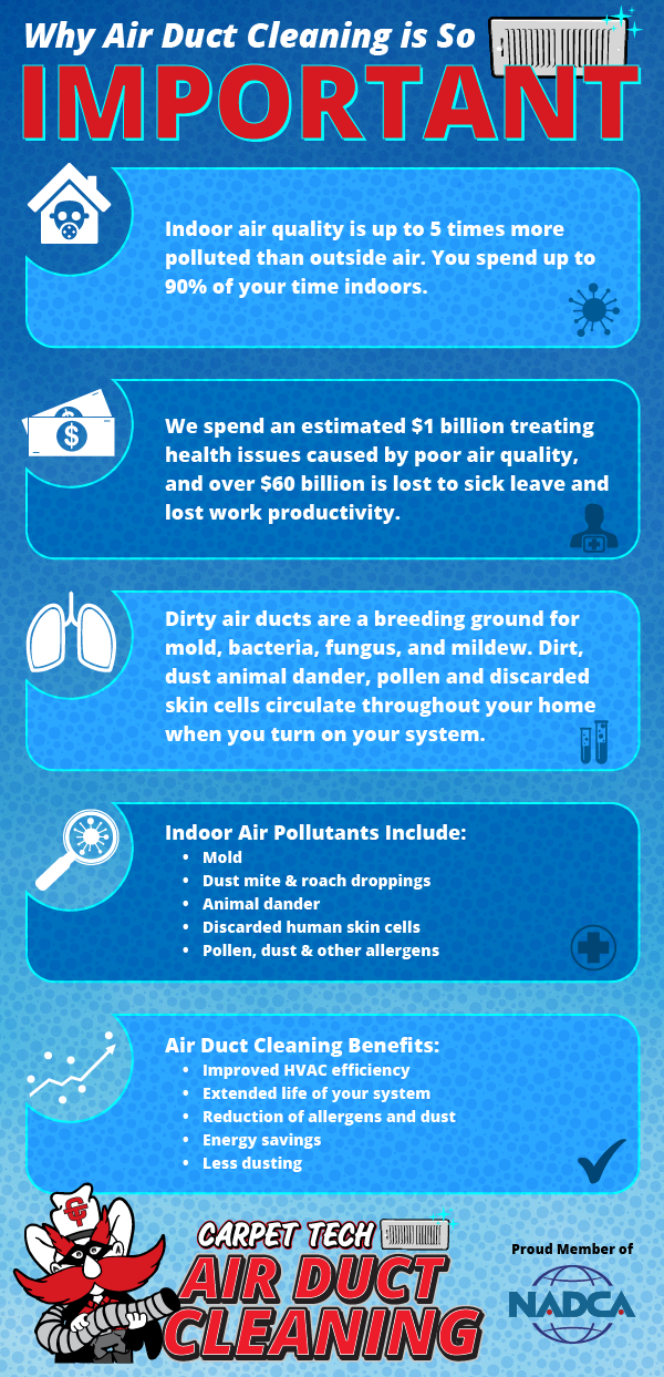 Air Duct Cleaning Infographic