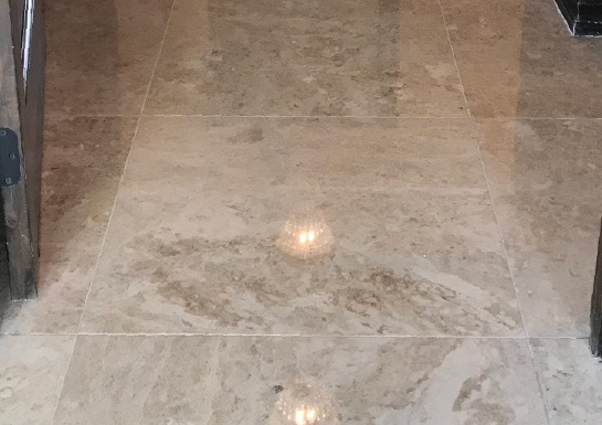 Marble floor