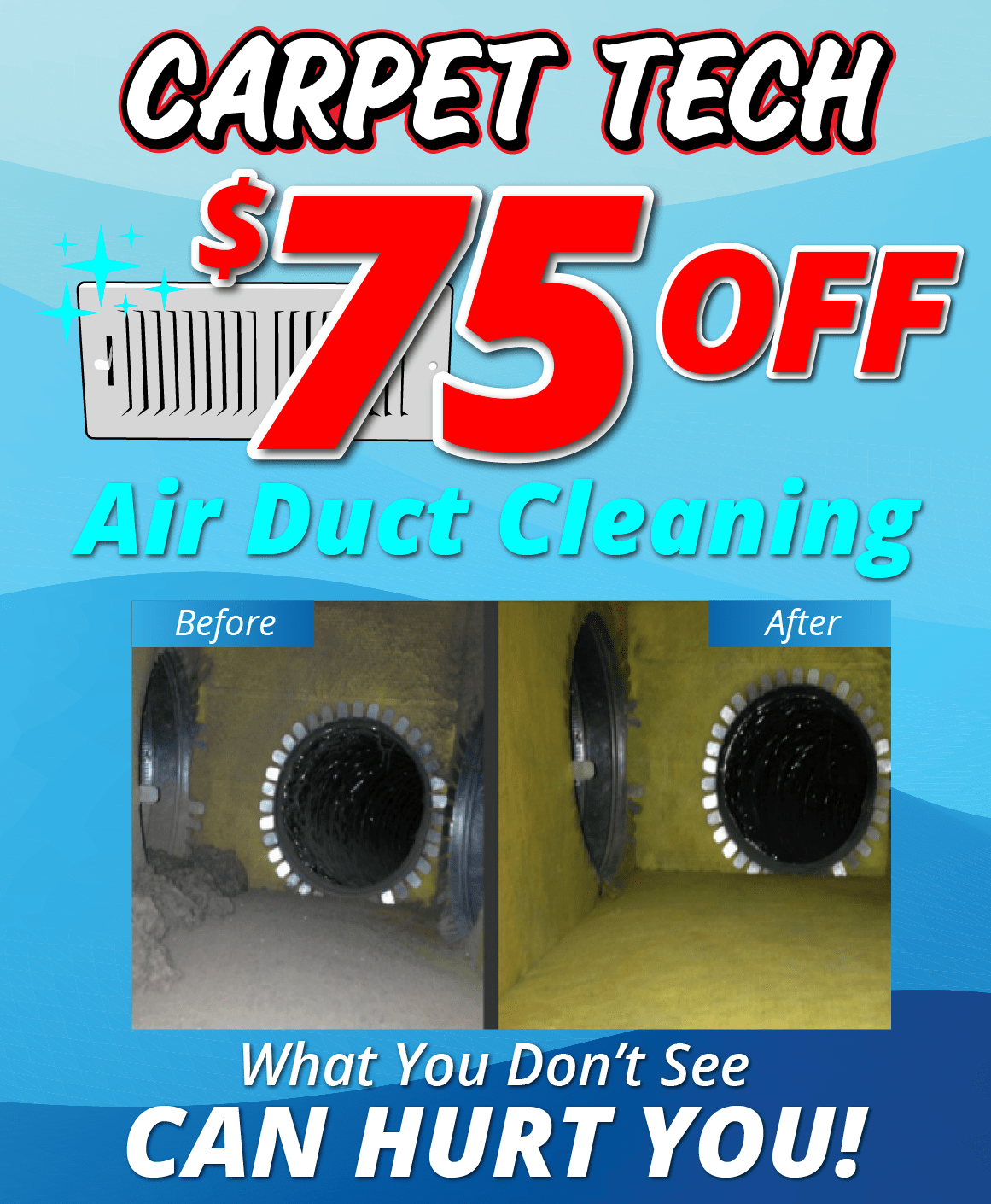 Carpet Tech Floor Care, Air Ducts, & Restoration Services