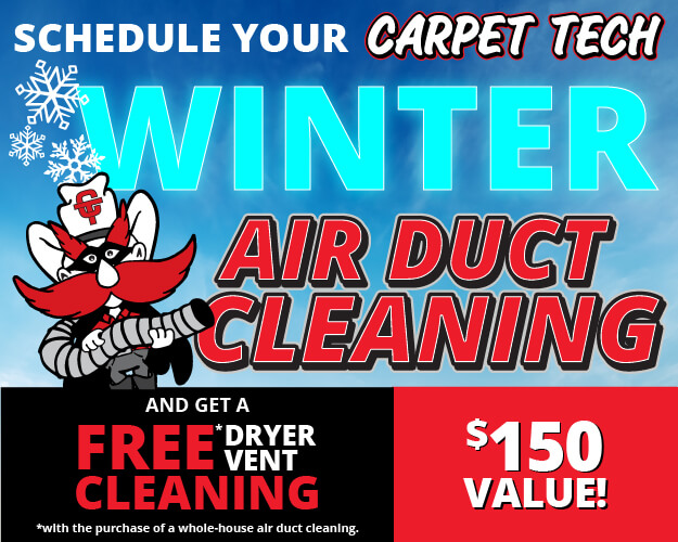 Schedule your Winter Air Duct Cleaning CTA
