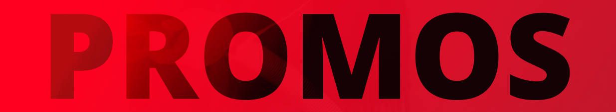 Red and black Promos graphic